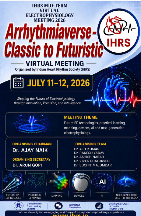 IHRS Mid-Term Virtual Electrophysiology Meeting 2026 — event overview